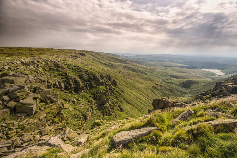 RS2471 Kinder Downfall on Kinder Scout
